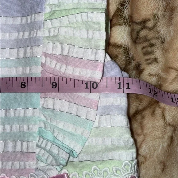 π€BONNIE JEAN PASTEL EASTER DRESS SIZE 4Tπ€ - Picture 5 of 9